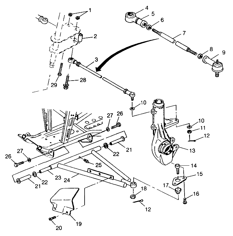 A-ARM/STRUT MOUNTING - A99CH33CB (4945964596c003)