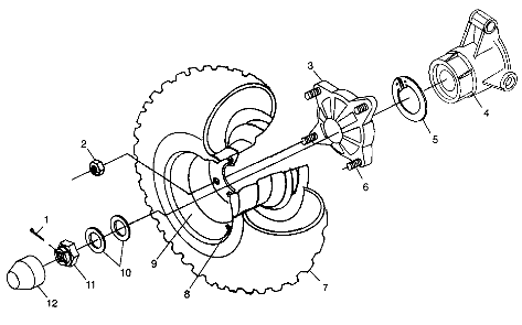 REAR WHEEL DRIVE - A99CH33CB (4945964596c008)