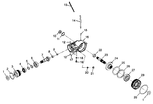 FRONT HOUSING - A99CH33CB (4945964596c013)