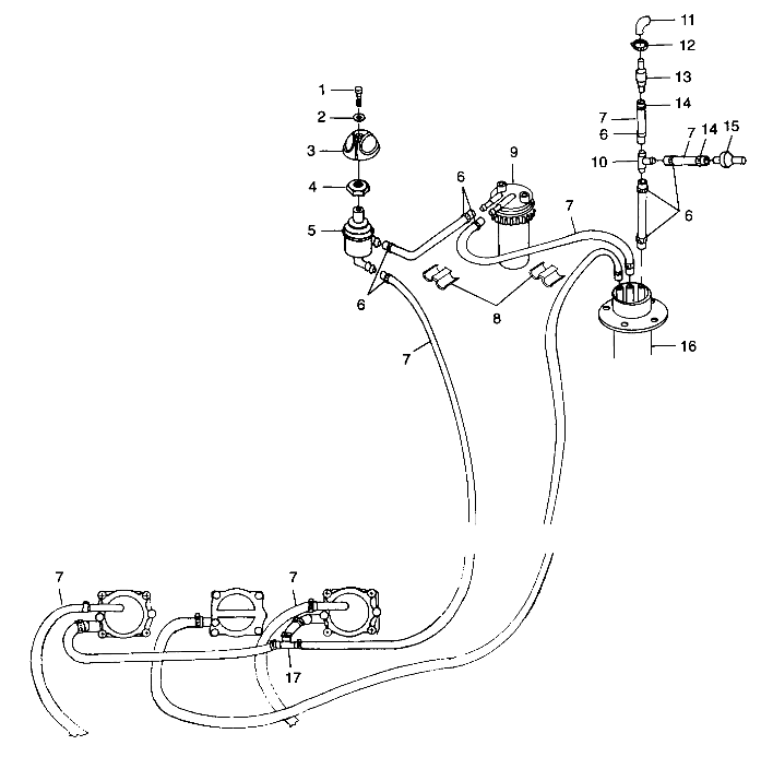 FUEL SYSTEM - I984590 (4946314631a010)