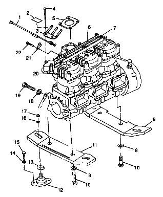 ENGINE MOUNTING - B984590 (4946314631b001)