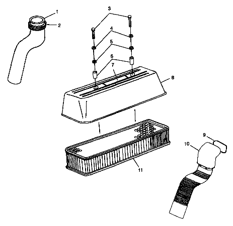 AIR INTAKE - I984590 (4946314631b007)