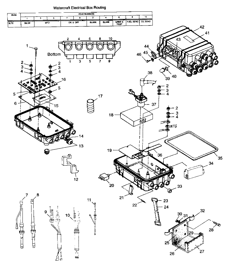 ELECTRICAL BOX - I984590 (4946314631b011)