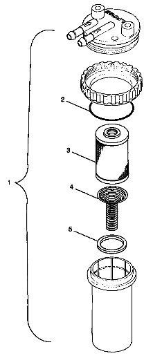 FUEL/WATER SEPARATOR - I984590 (4946314631c007)