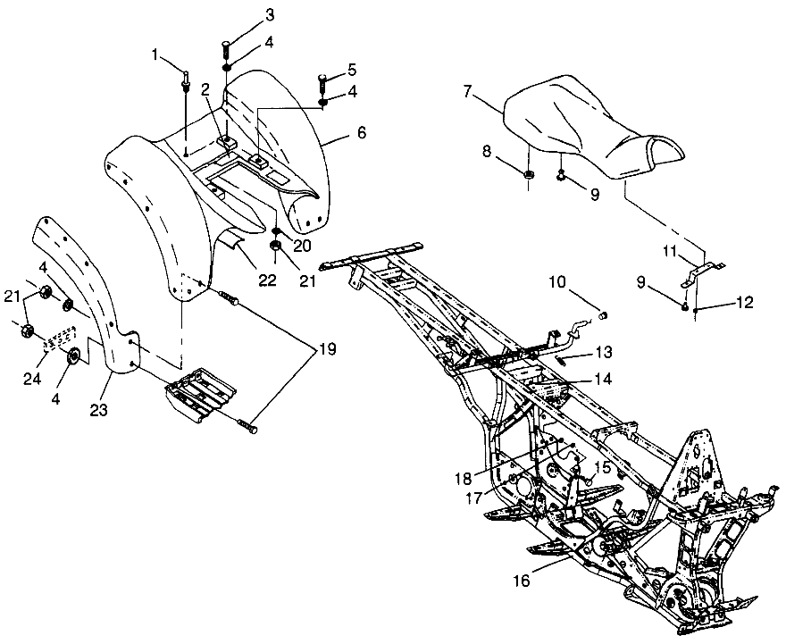 REAR CAB - W98AE50A (4946394639a006)