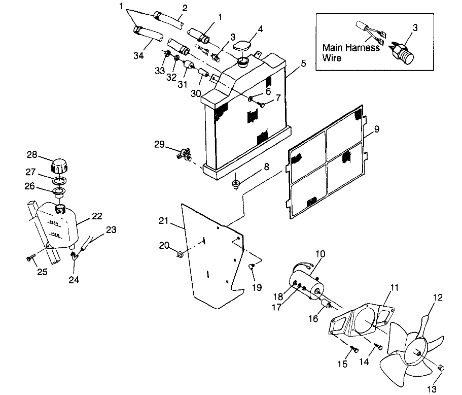 COOLING SYSTEM - W98AE50A (4946394639a010)