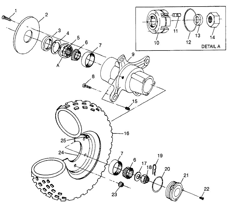 FRONT WHEEL - N98AE50D (4946394639b008)