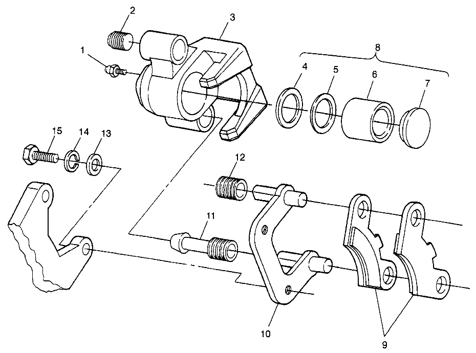 MIDDLE AXLE BRAKE - N98AE50D (4946394639c002)