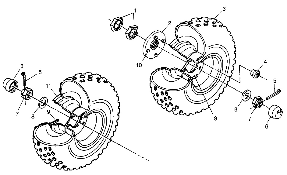 MIDDLE WHEEL - S98AE50E (4946394639c005)