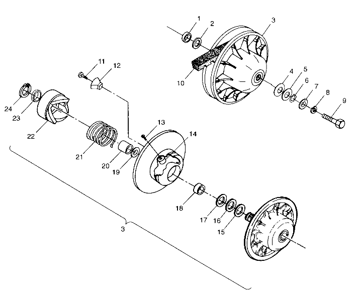 DRIVEN CLUTCH - N98AE50D (4946394639c011)