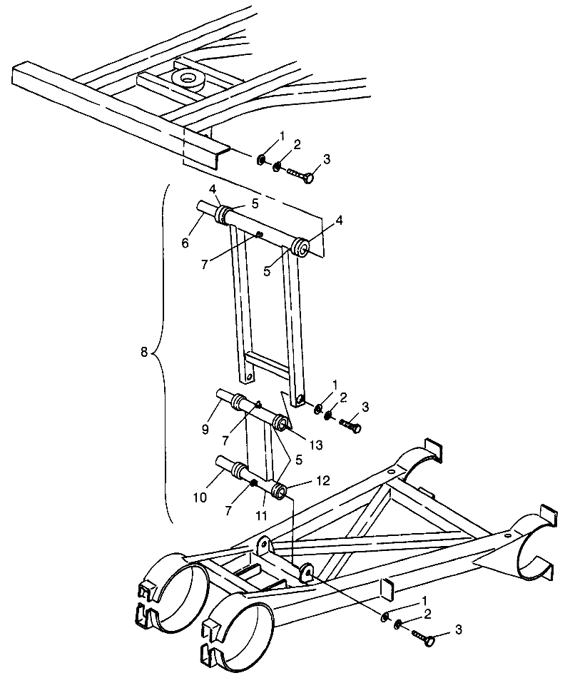 REAR STRUT STABILIZER - S98AE50E (4946394639d003)