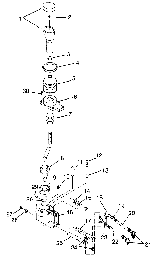 GEAR SELECTOR - S98AE50E (4946394639d006)