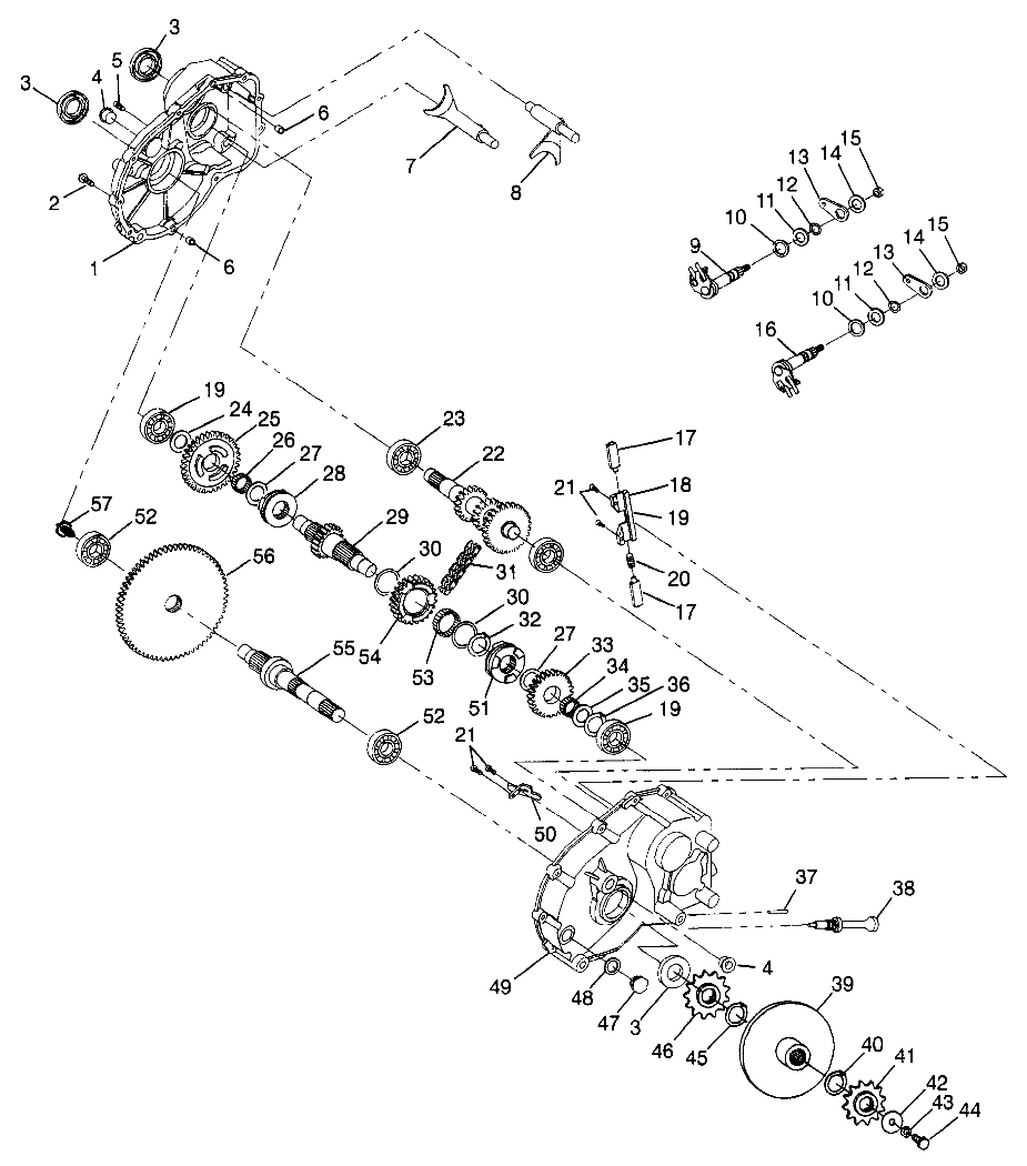 GEARCASE - N98AE50D (4946394639d007)