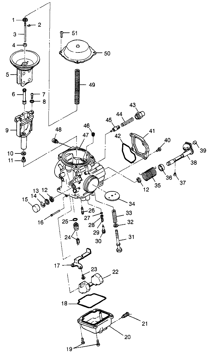 CARBURETOR - S98AE50E (4946394639e001)