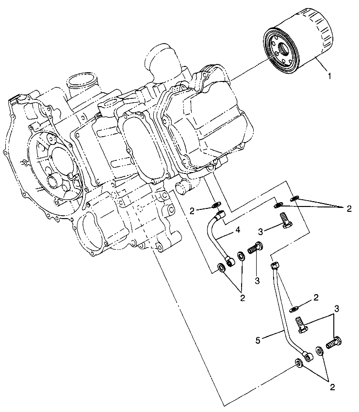 OIL FILTER - W98AE50A (4946394639e005)