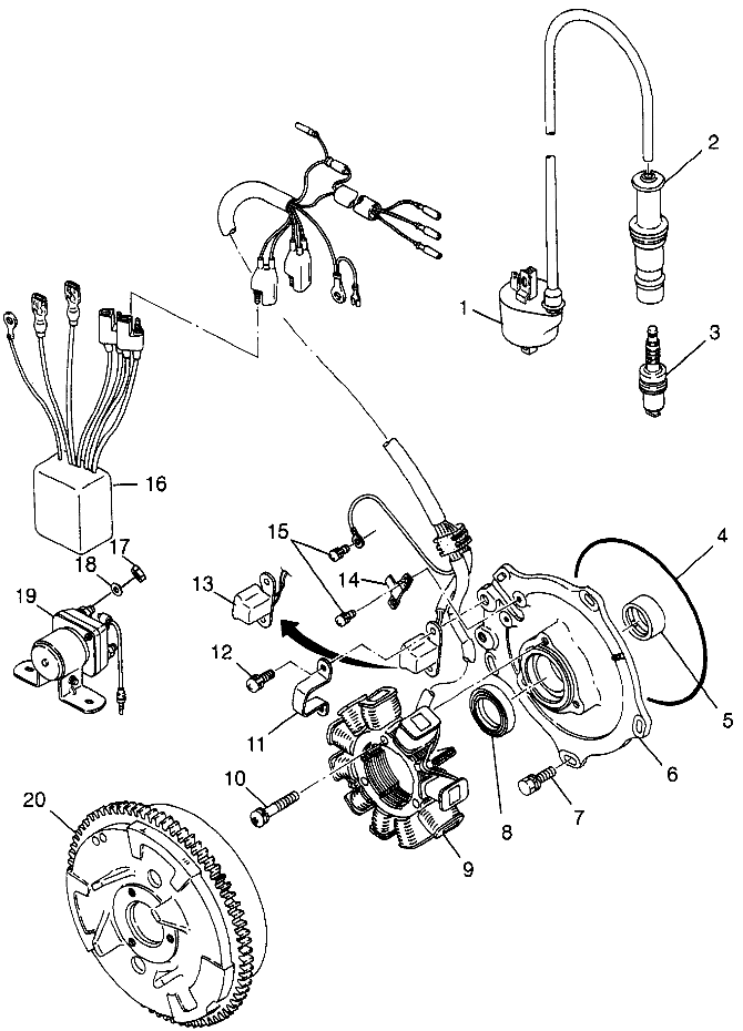 MAGNETO - W98AE50A (4946394639e008)