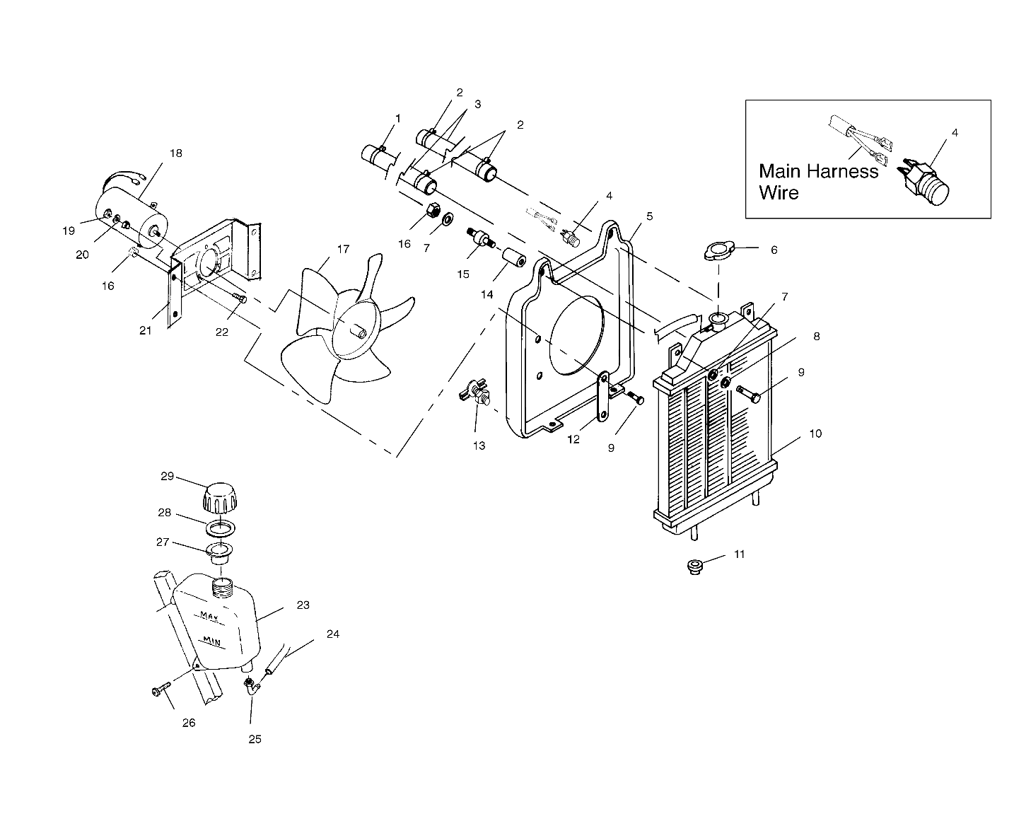 COOLING SYSTEM - A99RF50AA (4946494649A011)