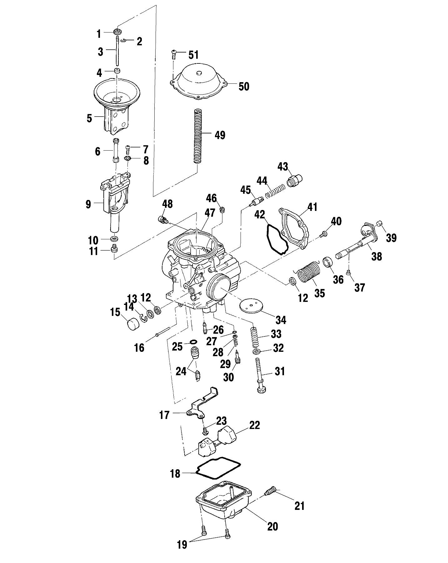 CARBURETOR - A99RF50AA (4946494649D013)