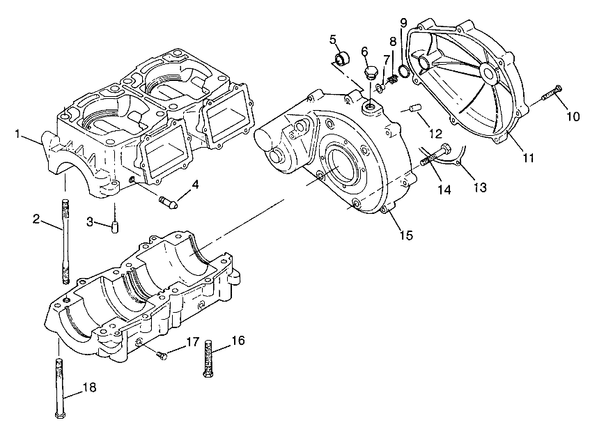 CRANKCASE - I984573 (4946554655b013)