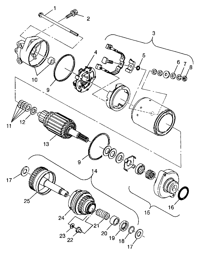 STARTING MOTOR - I984573 (4946554655c006)