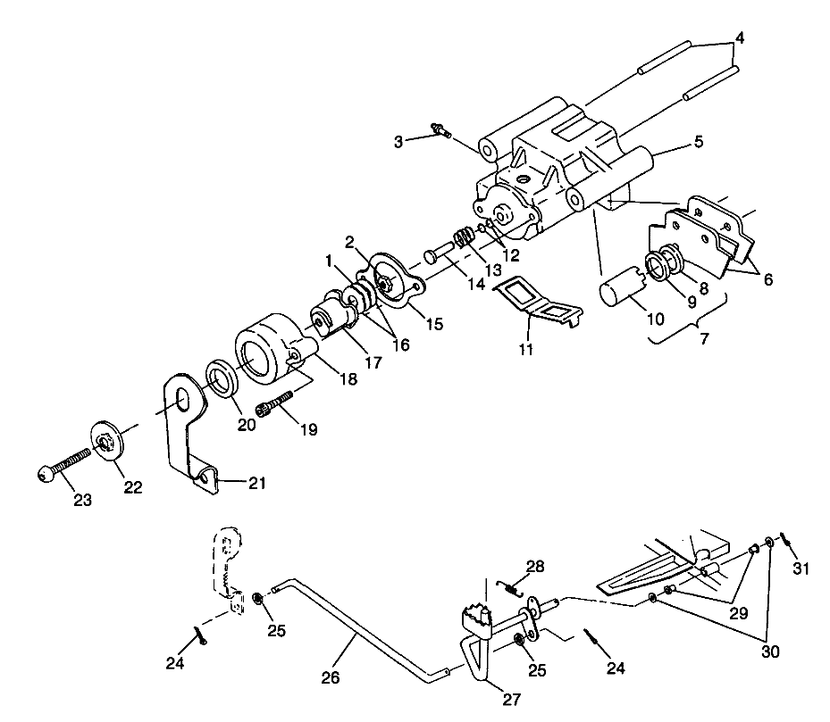 REAR BRAKE Sport 400L W98BA38C (4947234723B014)