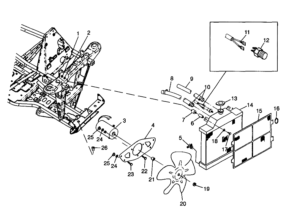 COOLING SYSTEM Sport 400L W98BA38C (4947234723C004)