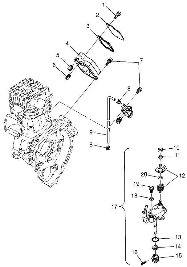 OIL PUMP - W98BC38C (4947254725d004)