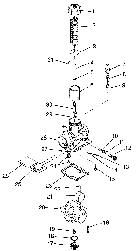 CARBURETOR - W98BC38C (4947254725d005)