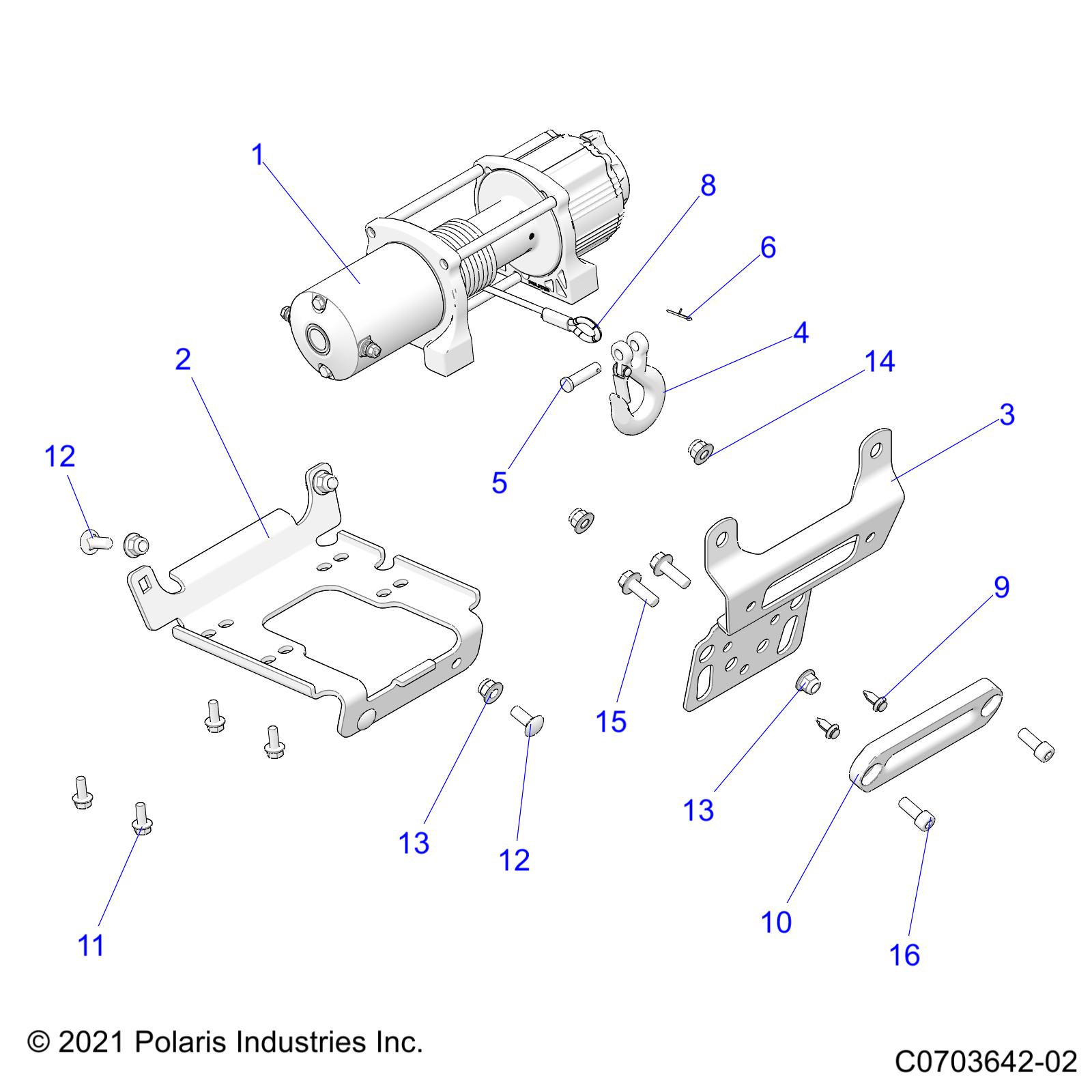 ACCESSORY, WINCH AND RELATED - Z22NAS99CZ (C0703642-02)