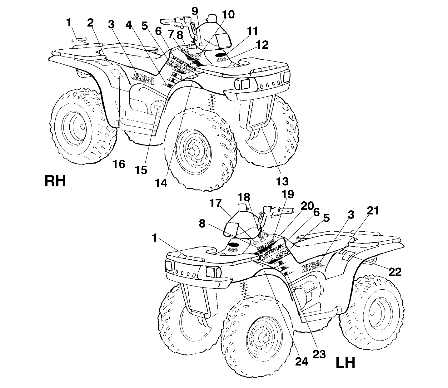 DECALS - A99CH50EA (4949114911a010)