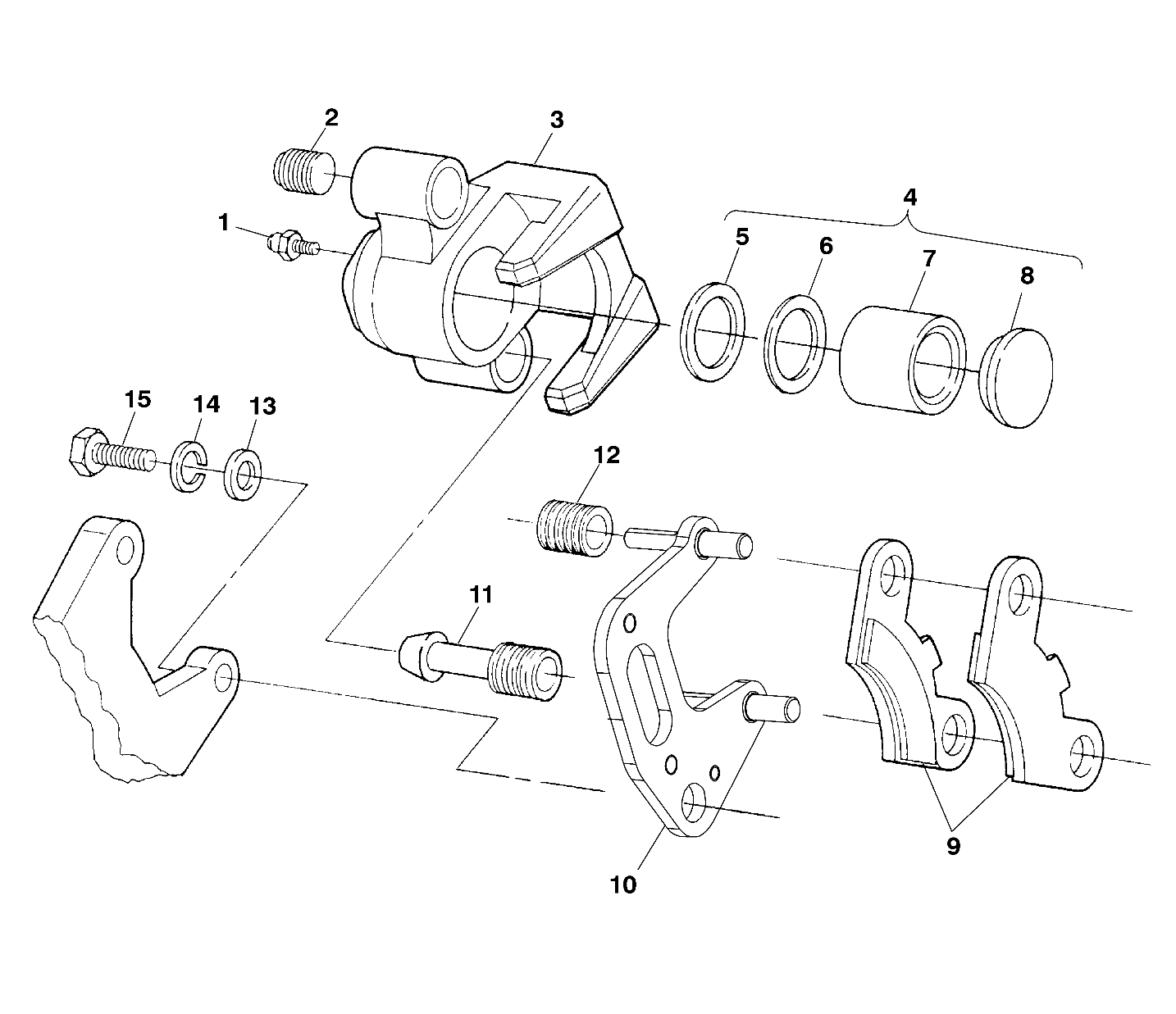 FRONT BRAKE - A99CH50EB (4949114911b009)