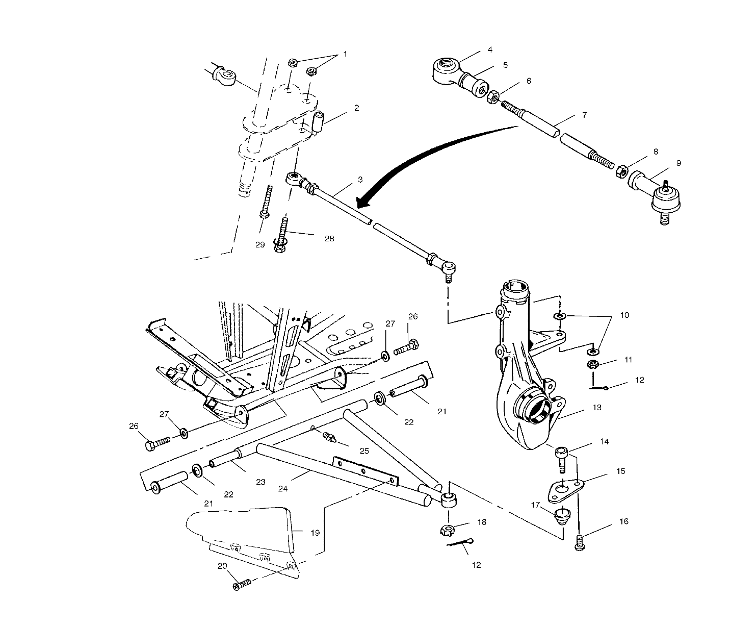 A-ARM/STRUT MOUNTING - A99CH50EB (4949114911c003)