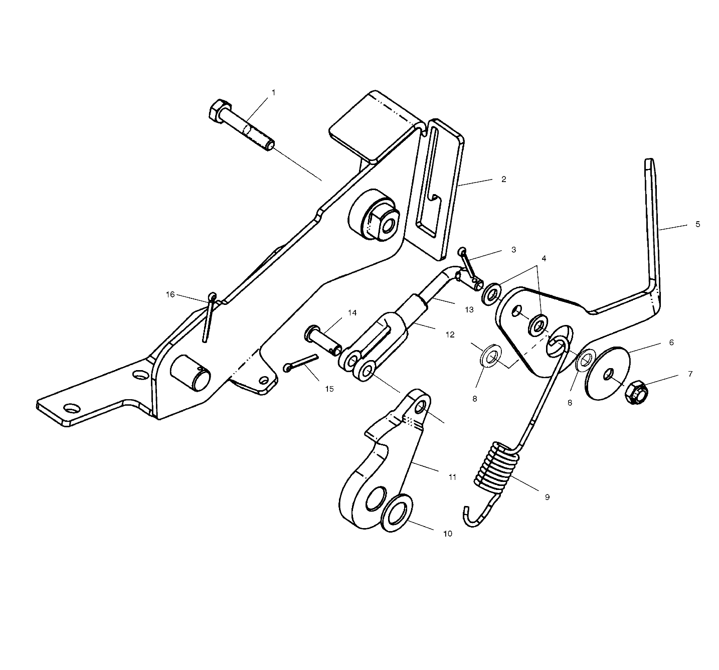 FOOT BRAKE - H50EA (4949114911c013)