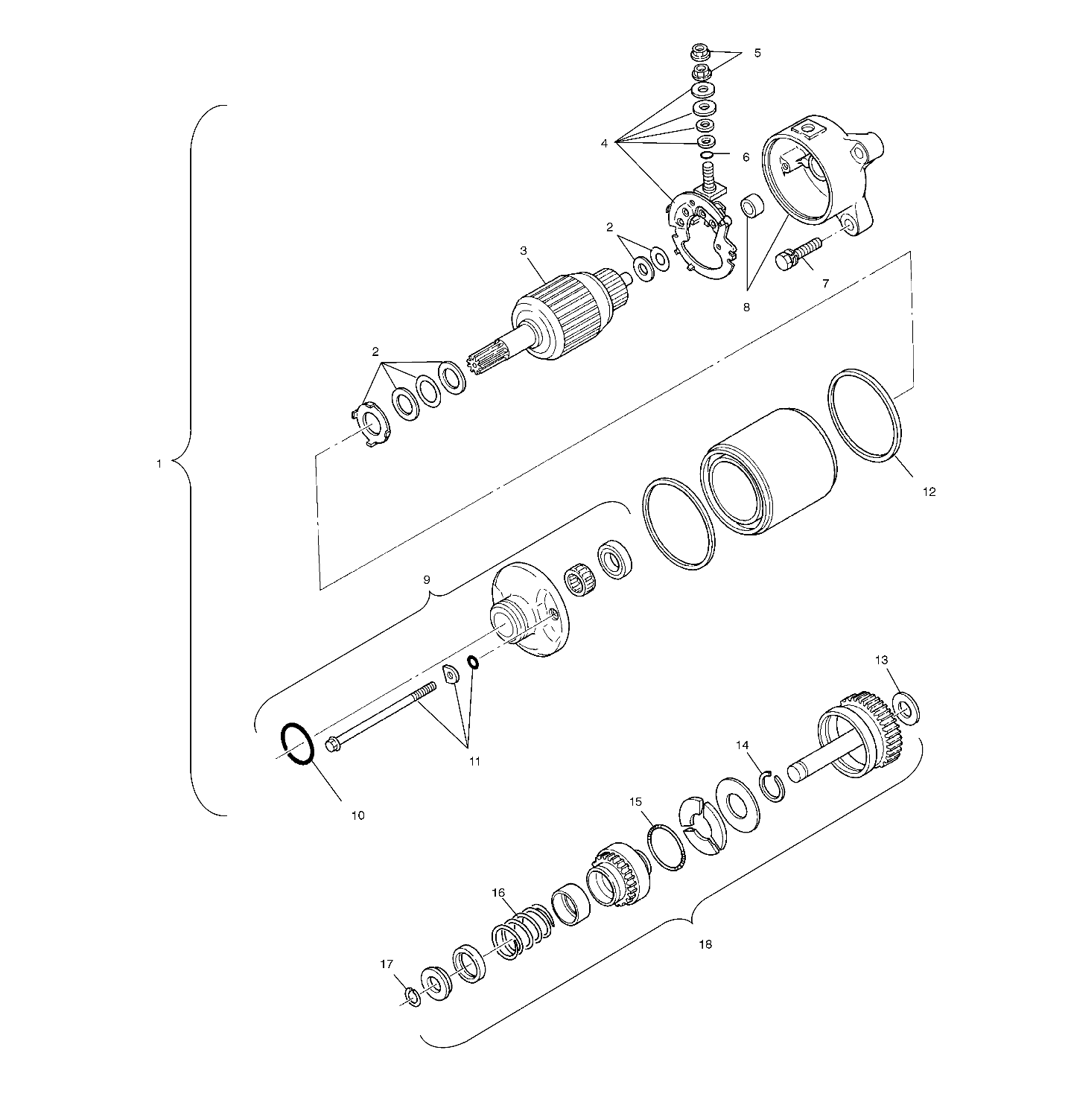 STARTING MOTOR - A99CH50EB (4949114911e004)