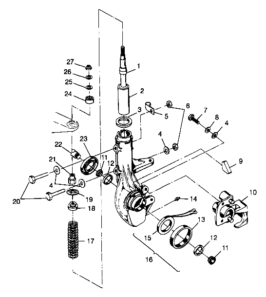 FRONT STRUT - A99CH45IA (4949154915B005)