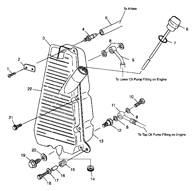 OIL TANK - A99CH45IA (4949154915B013)