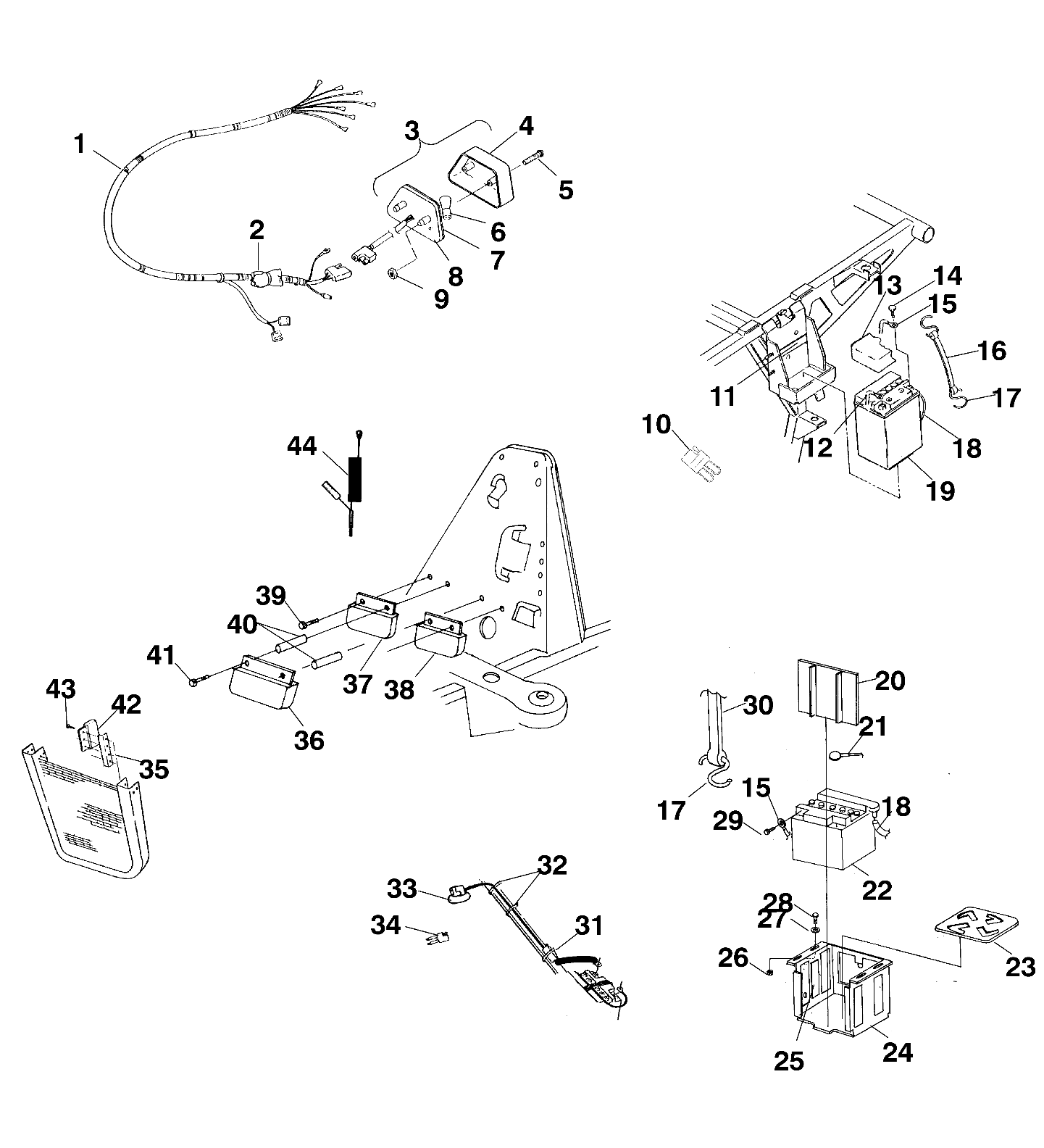 ELECTRICAL/TAILLIGHT - A99CH45IA (4949154915C005)