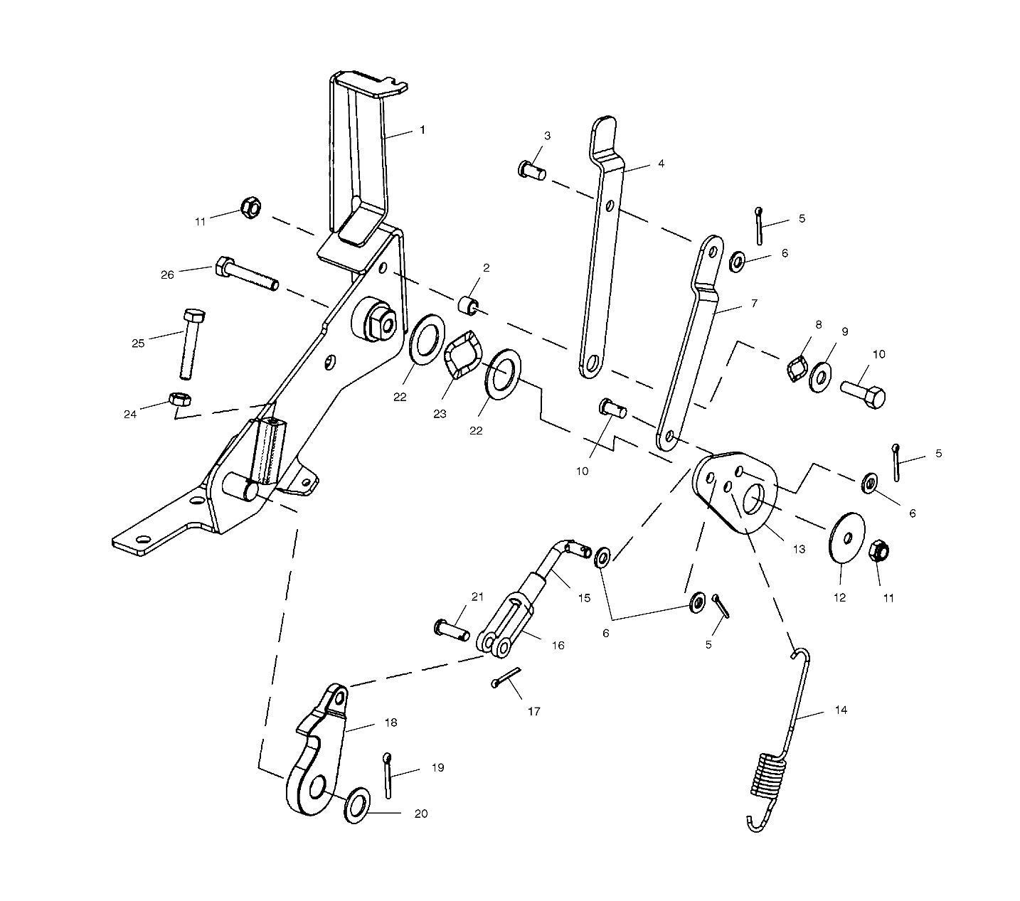 PARK BRAKE - A99CH45IA (4949154915C012)