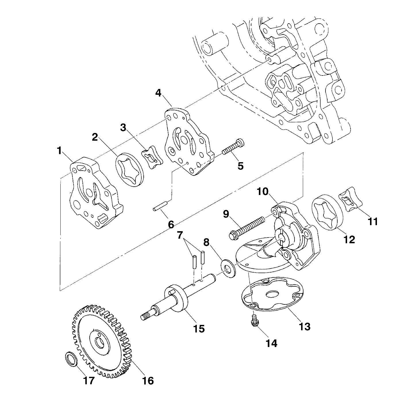 OIL PUMP - A99CH45CA (4949154915E002)