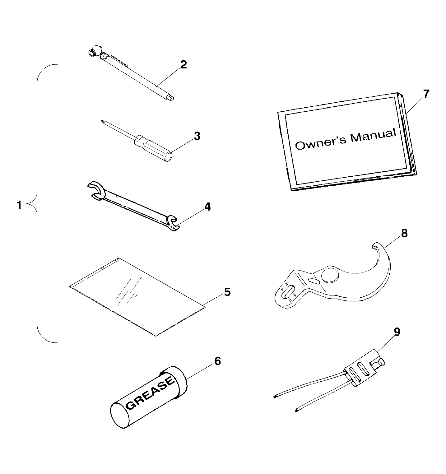 TOOL KIT - A99CH45CA (4949154915E006)