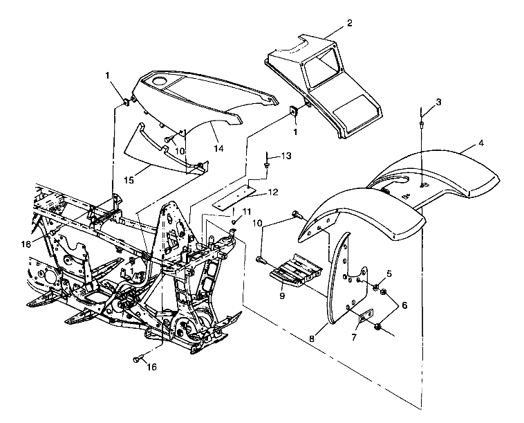 FRONT CAB - A99AE50DA (4949204920a005)