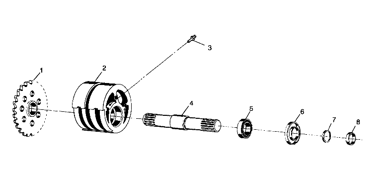 FRONT TIGHTENER - A99AE50DA (4949204920b005)