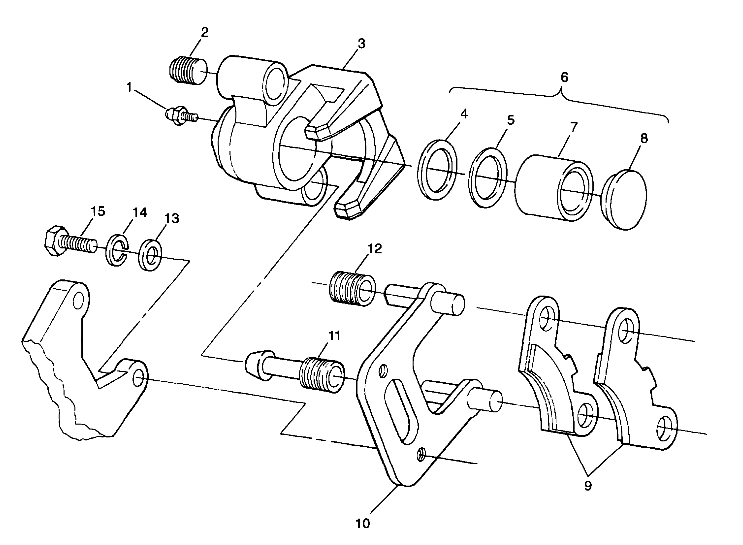 FRONT BRAKE - A99AE50DA (4949204920b009)