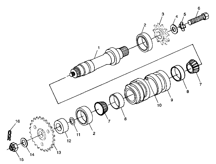 CENTER TIGHTENER - A99AE50DA (4949204920c004)