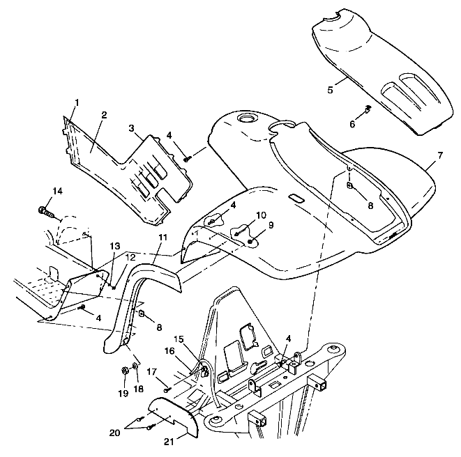 FRONT CAB - A99CD50AA (4949254925A007)