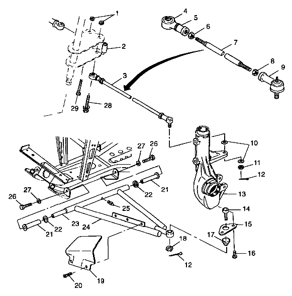 A-ARM/STRUT MOUNTING - A99CD50AA (4949254925B014)