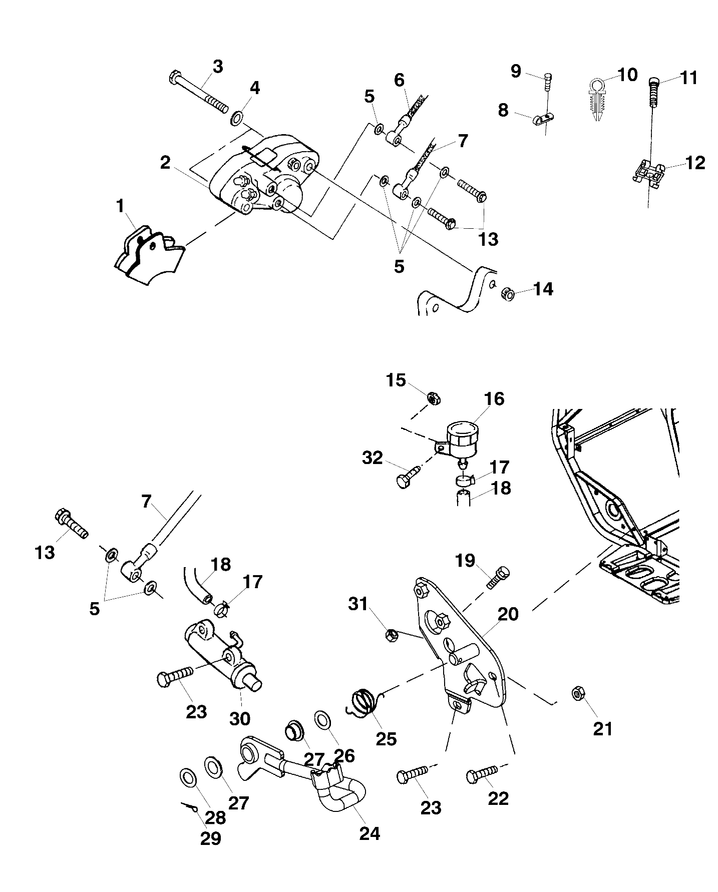 REAR BRAKE - A99CD50AA (4949254925C005)