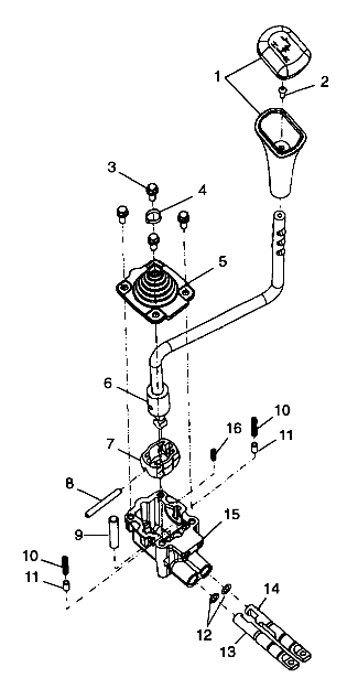 GEAR SELECTOR - A99CD50AA (4949254925C012)