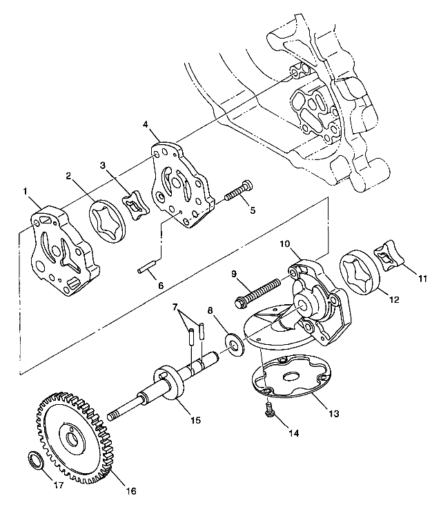 OIL PUMP - A99CD50AA (4949254925D012)