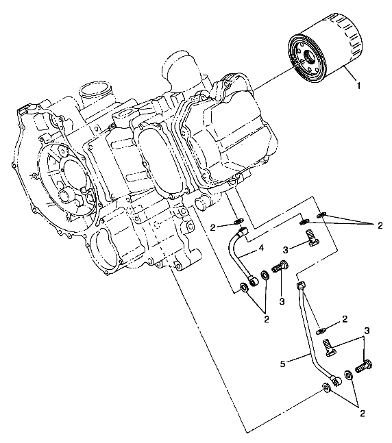 OIL FILTER - A99CD50AA (4949254925D013)